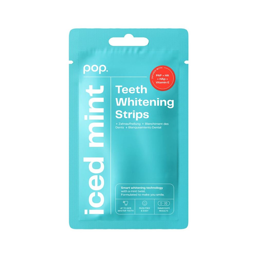 smilepen Pop Teeth Whitening Strips Iced Mint 7 x 2 Stk