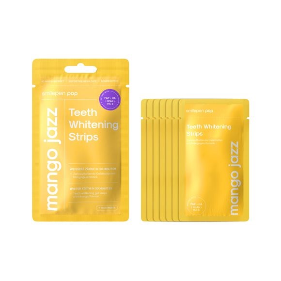 smilepen Pop Teeth Whitening Strips Mango Jazz 7 x 2 Stk