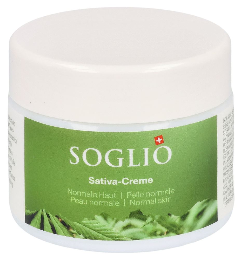 Soglio Sativa-Creme für normale Haut Topf 50 ml