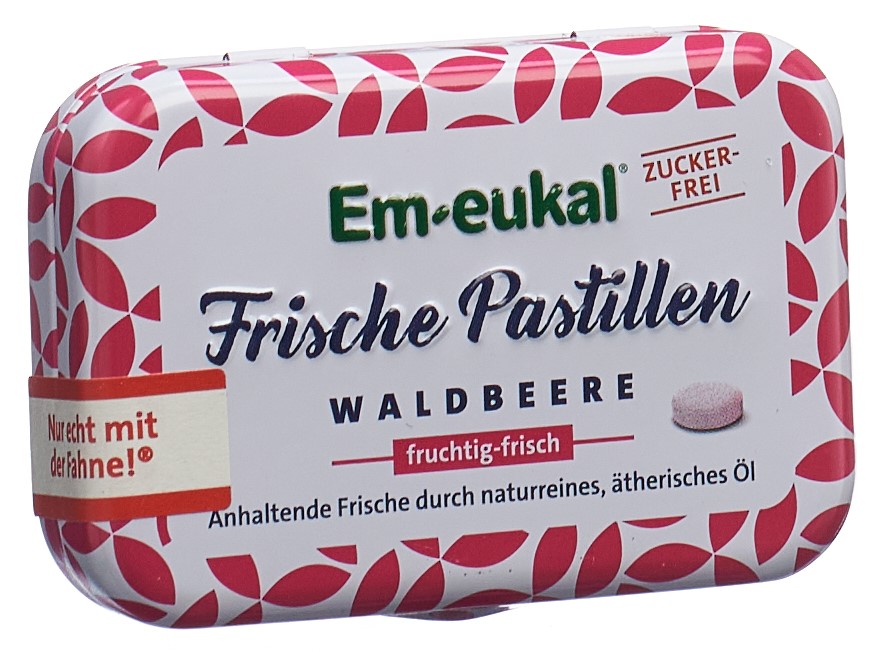 Soldan Em-eukal Frische Pastillen Waldbeere zuckerfrei mit Xylit Ds 20 g