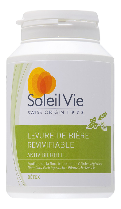 Soleil Vie Aktivbierhefe Kaps 400 mg 75 Stk