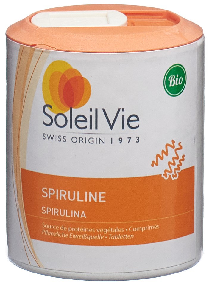 Soleil Vie Spirulina Kapseln 500 Mg Bio 180 Stück
