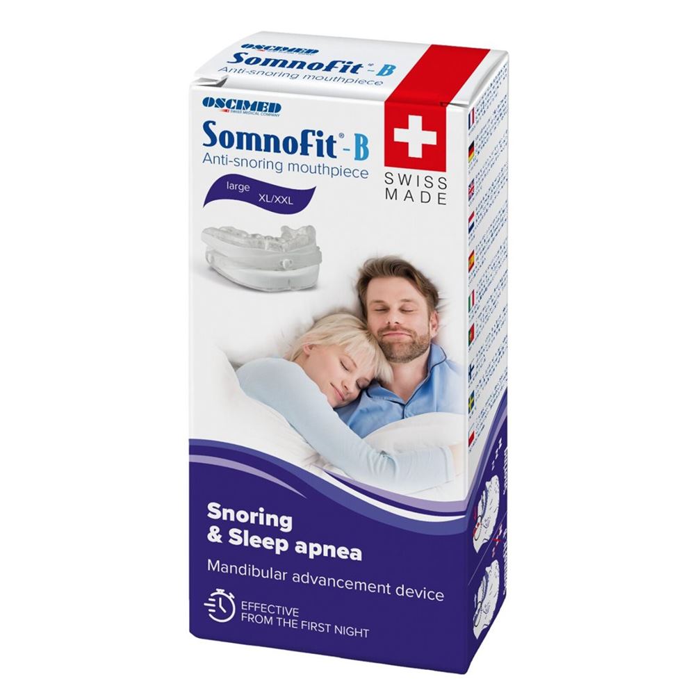 Somnofit-B Protusionsschiene L gegen Schnarchen und Apnoe