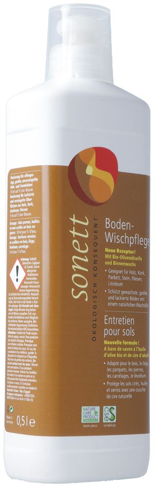 Sonett Boden-Wischpflege für versiegelte Böden Fl 500 ml