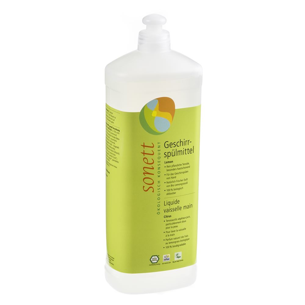 Sonett Geschirrspülmittel Lemon Nachfüllflasche 1 lt