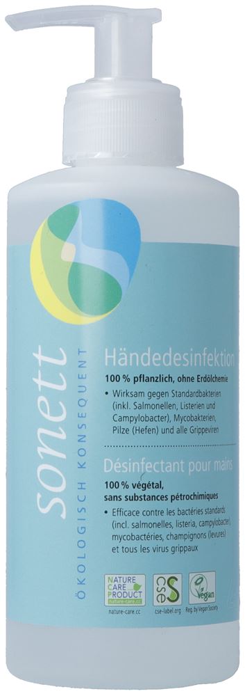 Sonett Händedesinfektion Pumpspender 300 ml