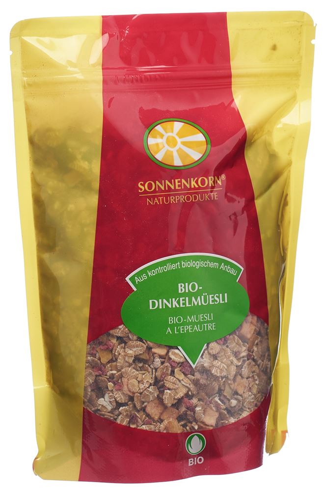 Sonnenkorn Dinkelmüesli Bio Knospe 360 g
