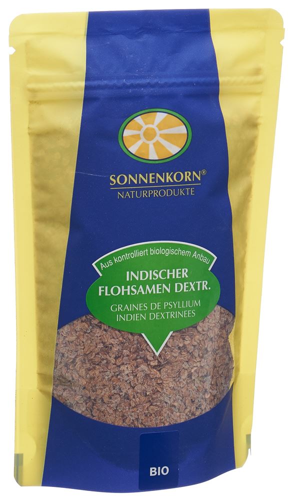 Sonnenkorn Indischer Flohsamen dextriniert Bio 120 g