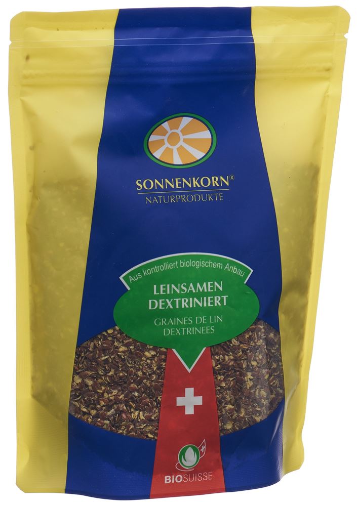 Sonnenkorn Leinsamen dextriniert Bio Knospe 250 g