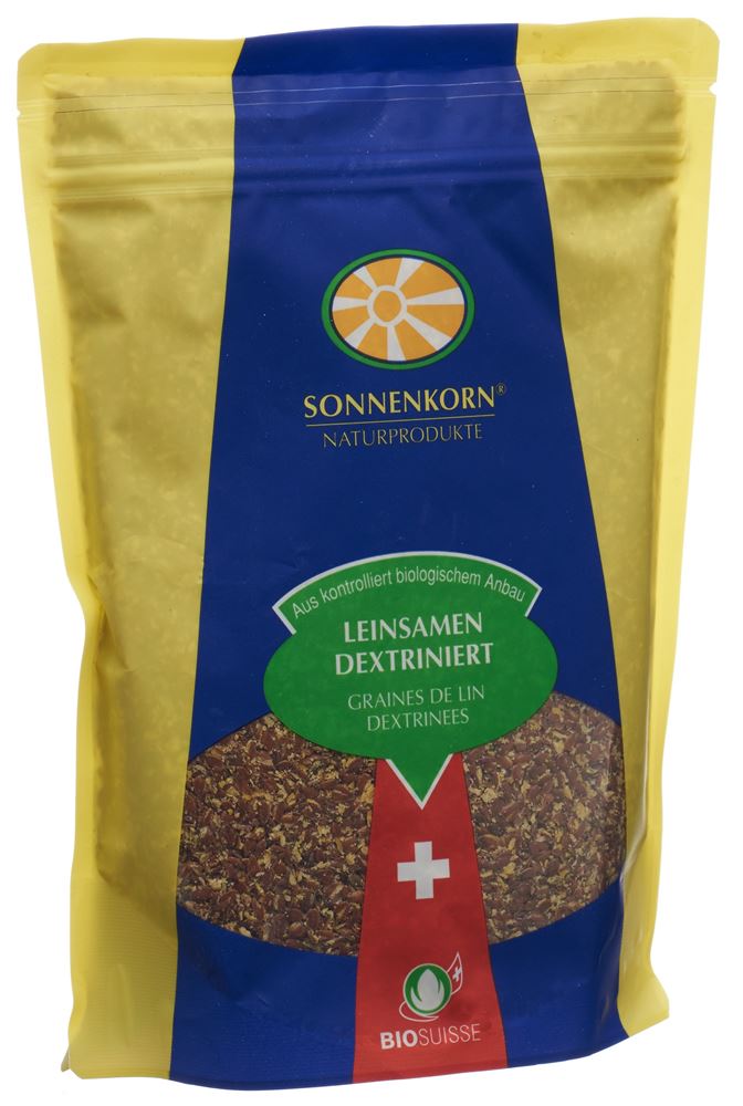 Sonnenkorn Leinsamen dextriniert Bio Knospe 400 g