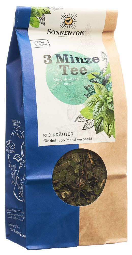 Sonnentor 3-Minze-Tee offen BIO Btl 50 g