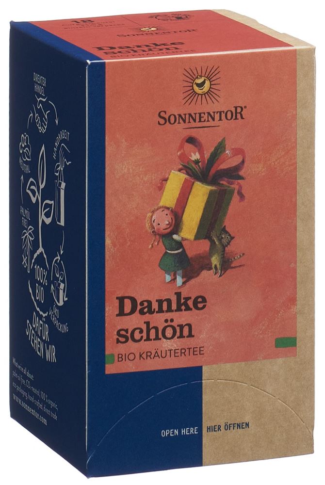 Sonnentor Dankeschön Tee BIO 18 Btl 1.5 g