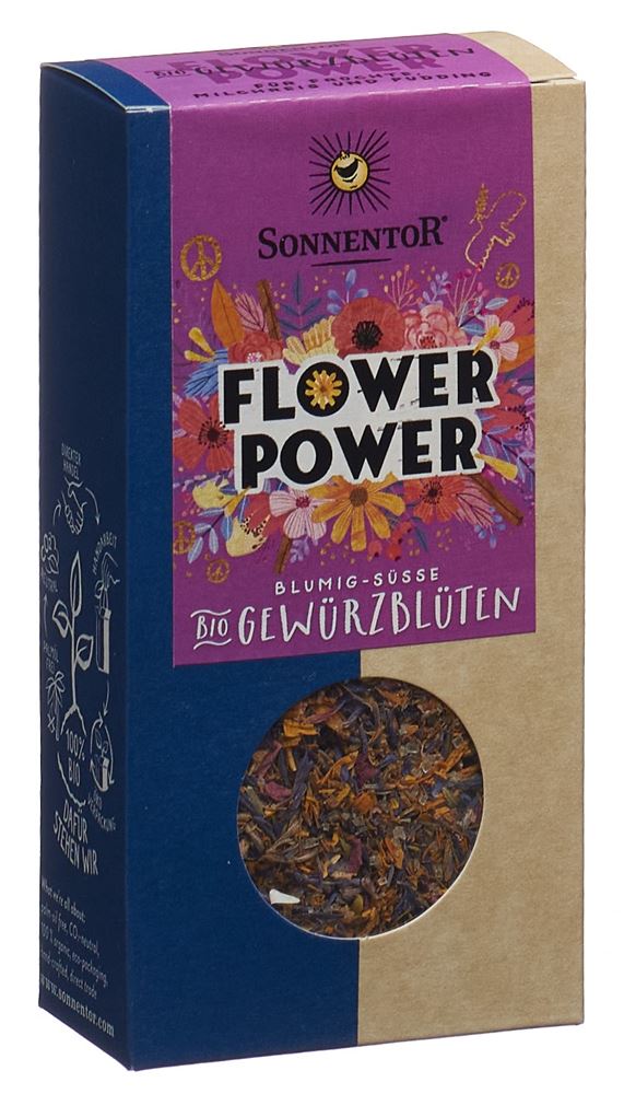 Sonnentor Flower Power Gewürz Mischung BIO 25 g
