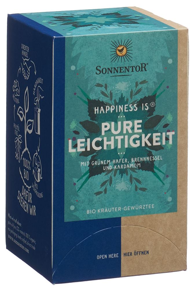 Sonnentor Happiness Is Pure Leichtigkeit Tee Beutel 18 Stück