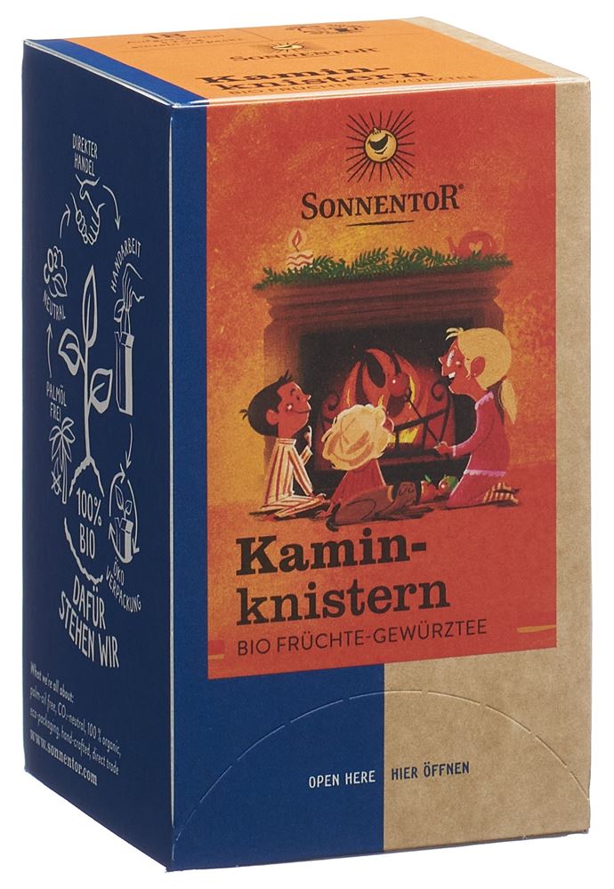 Sonnentor Kaminknistern Tee BIO Btl 18 Stk