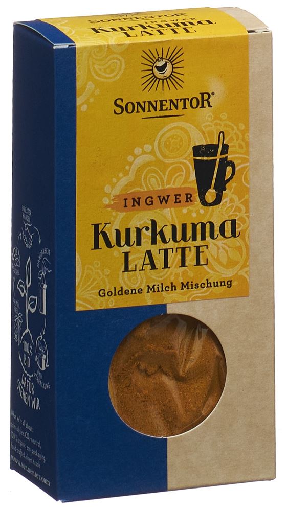Sonnentor Kurkuma-Latte Ingwer Beutel 60 G