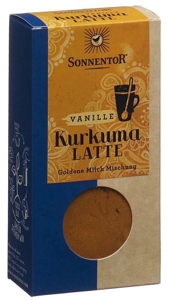 Sonnentor Kurkuma-Latte Vanille Beutel 60 G