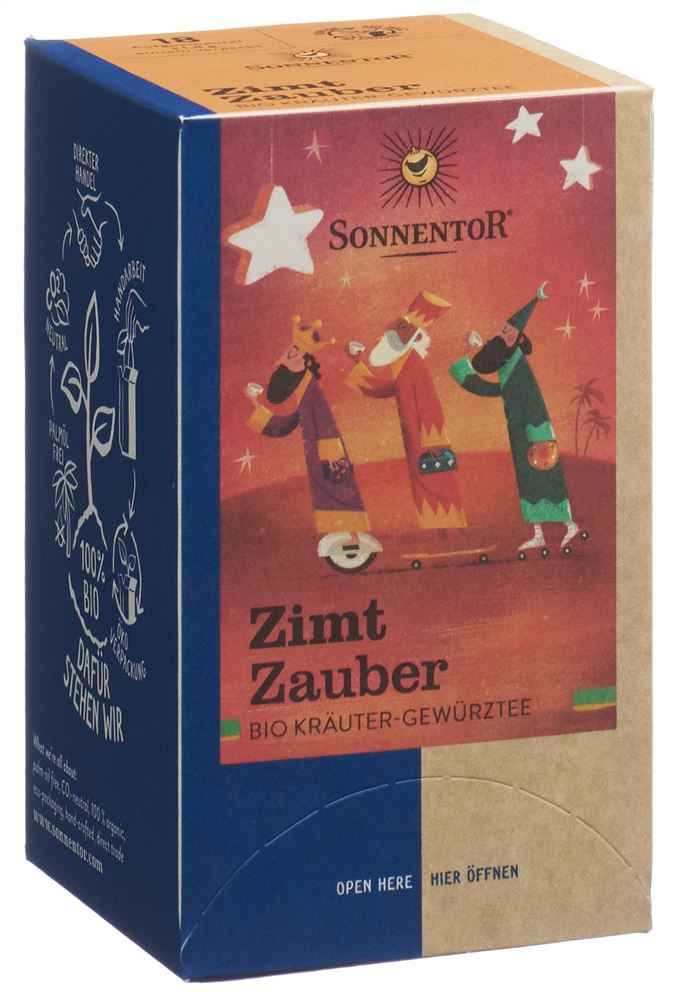 Sonnentor Zimt Zauber Tee Beutel 18 Stück