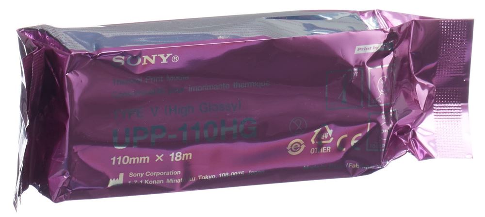 Sony Videoprintpapier Upp-110Hg