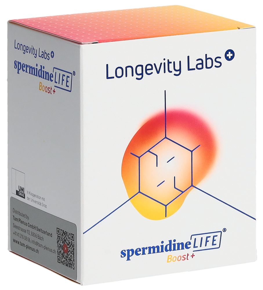 spermidineLIFE Boost+ 3 mg natürliches Spermidin 30 Stk