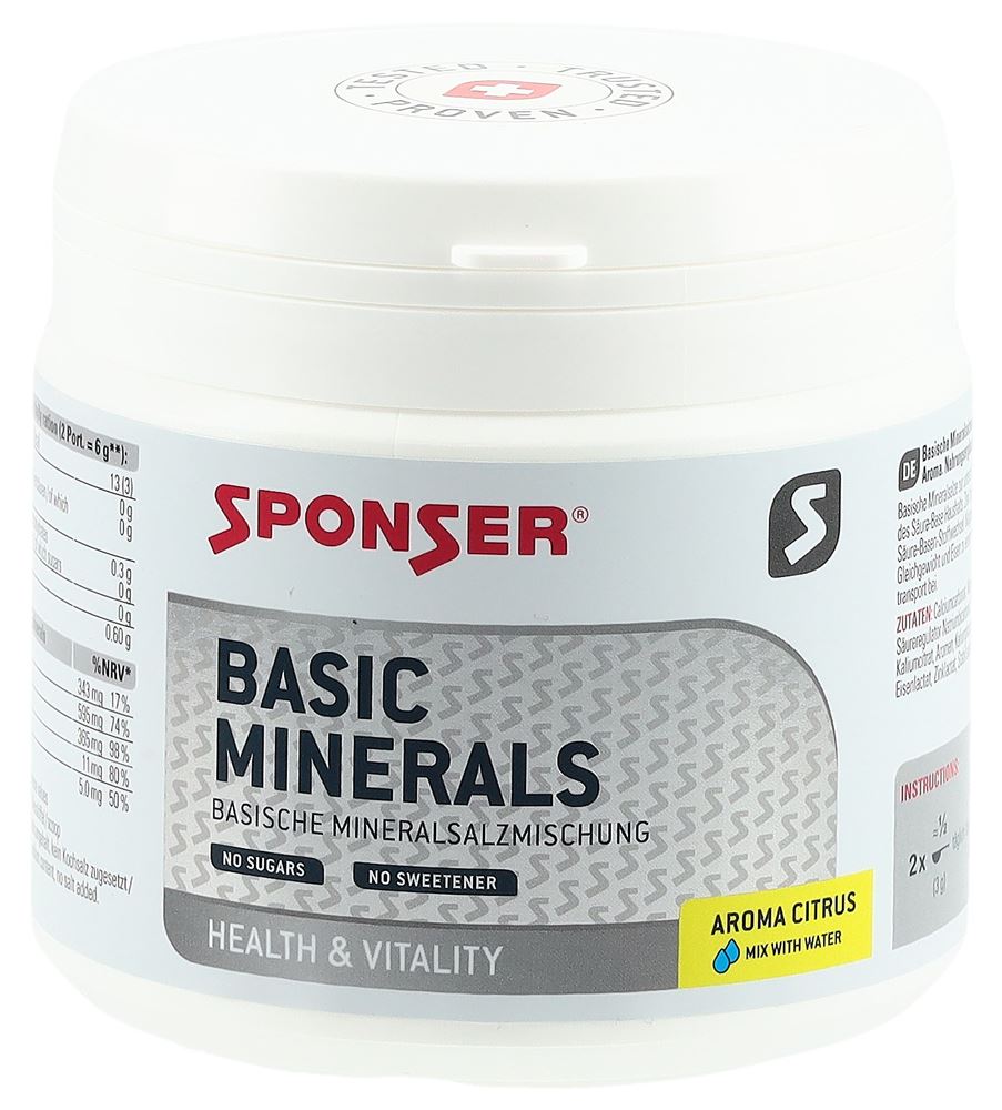 Sponser Basic Minerals Citrus Ds 400 g