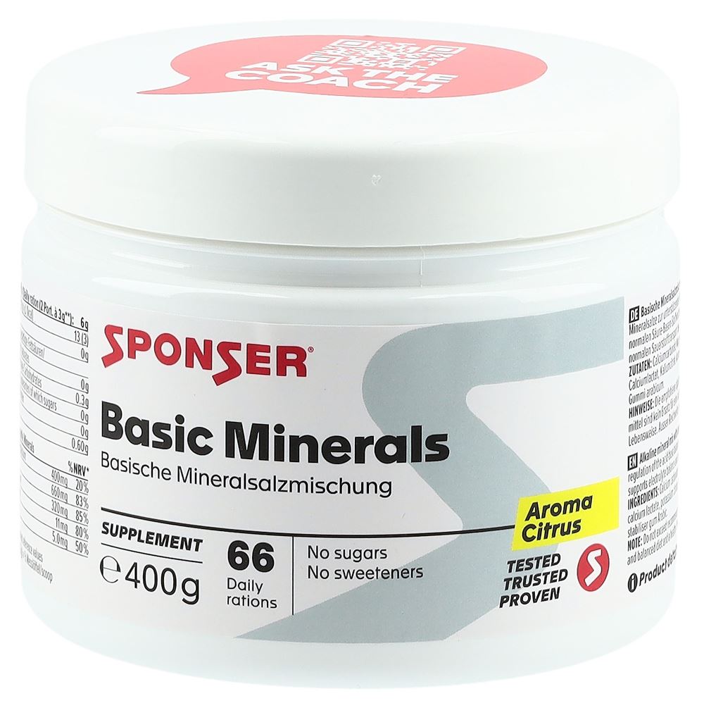Sponser Basic Minerals Citrus Ds 400 g