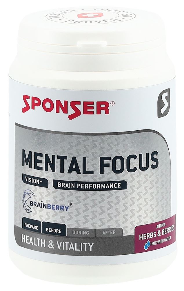 Sponser Mental Focus Herbs & Berries Ds 150 g