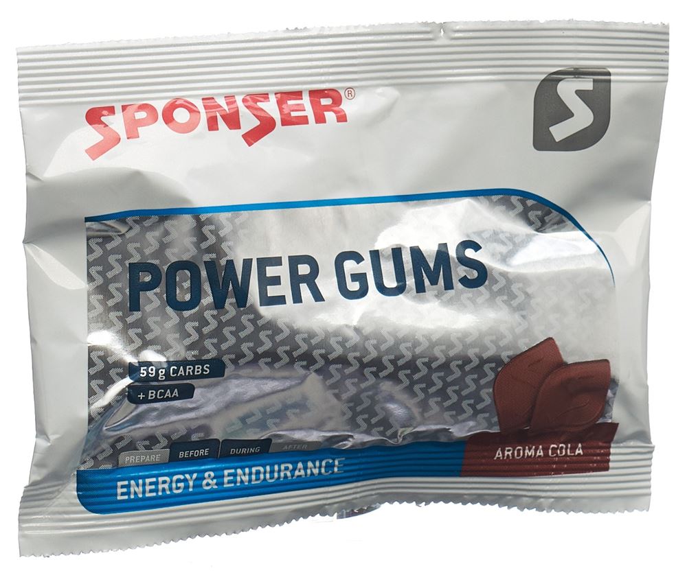 Sponser Power Gums Bcaa Cola Beutel 75 G