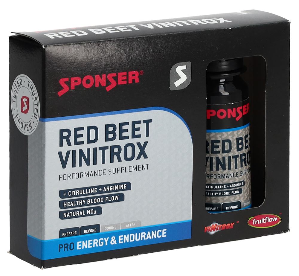 Sponser Red Beet Vinitrox 4 Trinkamp 60 ml