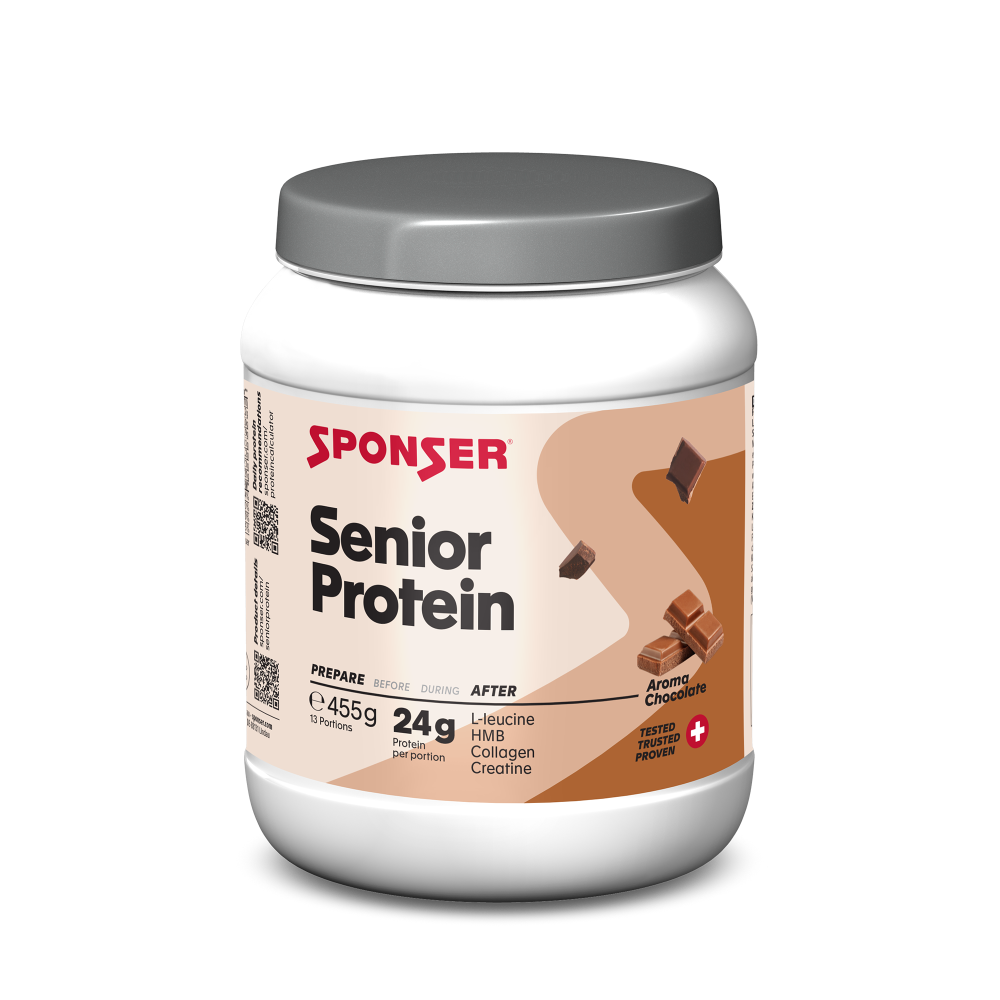 Sponser Senior Protein Plv Chocolate Ds 455 g