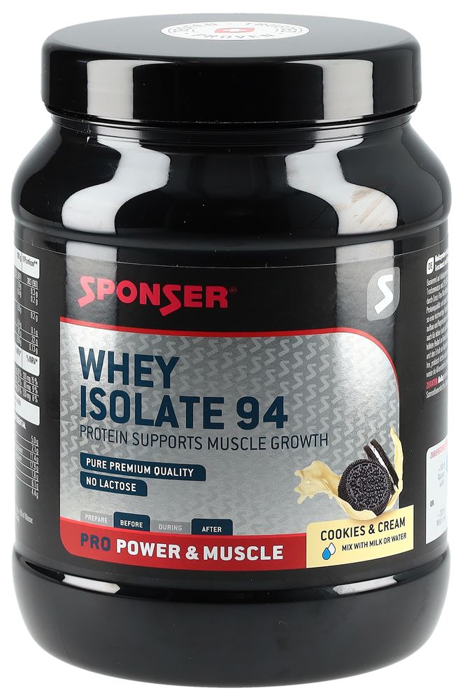 Sponser Whey Isolate 94 Cookies & Cream Ds 425 g