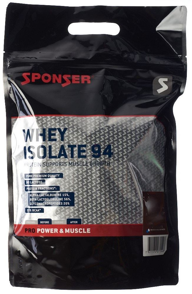Sponser Whey Isolate 94 Neutral Btl 1500 g