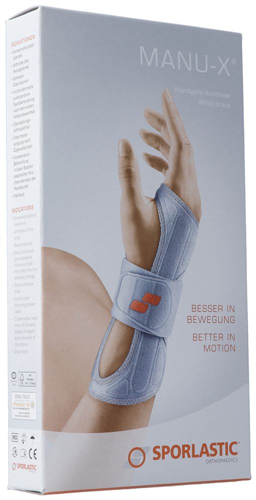 Sporlastic Manu X Gr2 schwarz