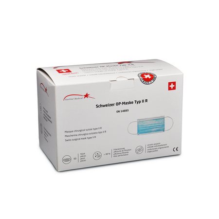 Starline Medical Schweizer OP-Maske Typ IIR 50 Stk