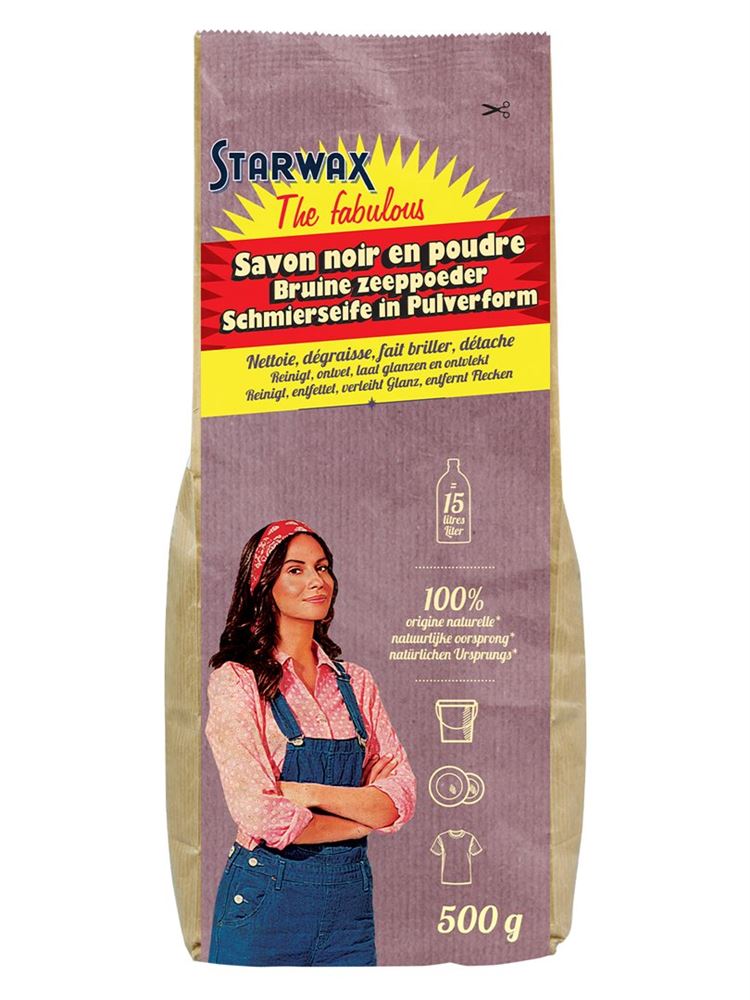 Starwax the fabulous Schmierseife Plv Btl 500 g