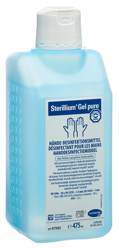 Sterillium Gel pure Händedesinfektion Fl 475 ml