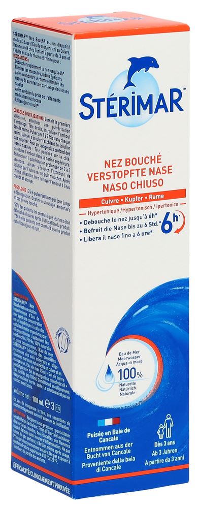 Stérimar Verstopfte Nase Spr 100 ml