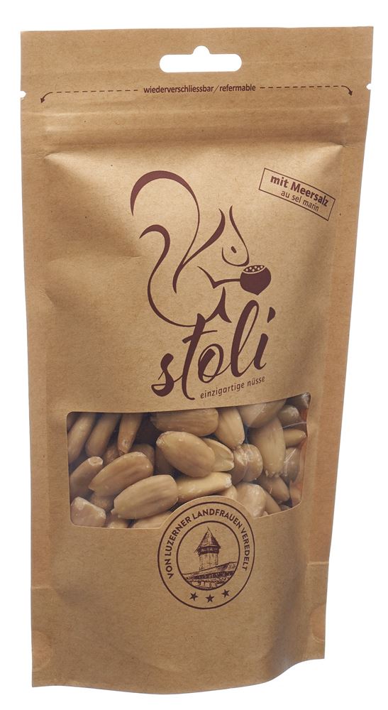 Stoli Mandeln Mit Meersalz Beutel 225 G