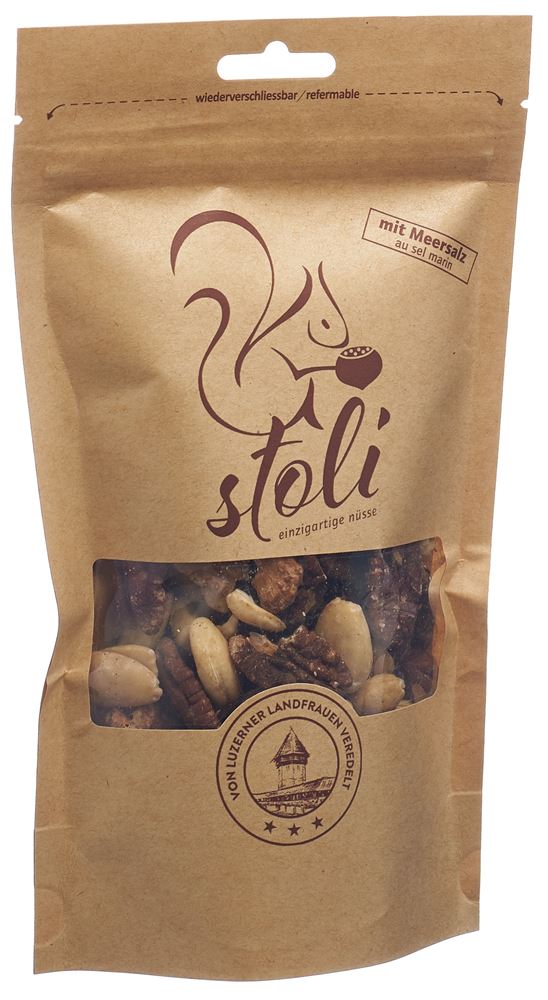 Stoli Nuss-Mix Deluxe Mit Meersalz Beutel 175 G