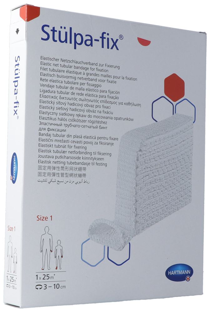 Stülpa Fix Netzverband Gr1 25m Finger Rolle