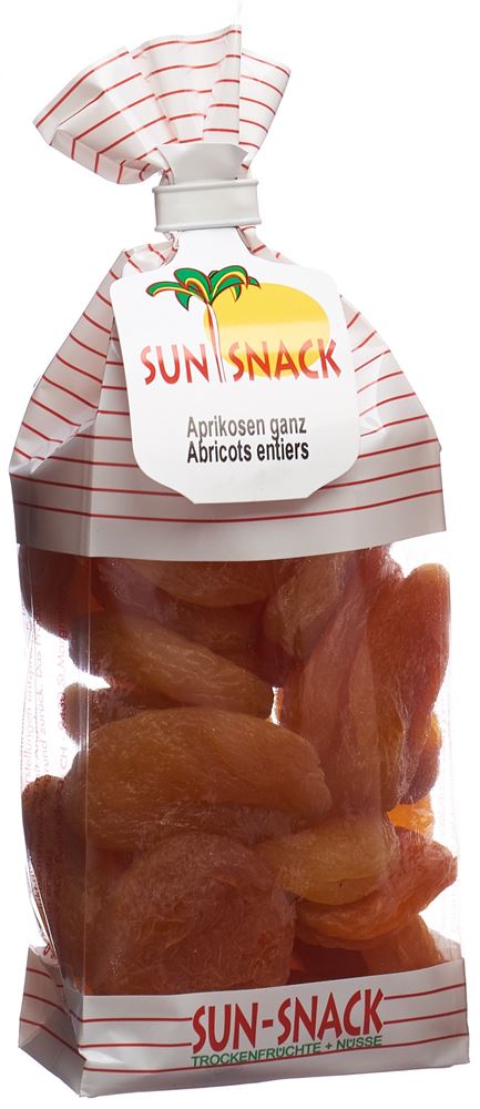 Sun Snack Aprikosen Ganz Entsteint Beutel 275 G