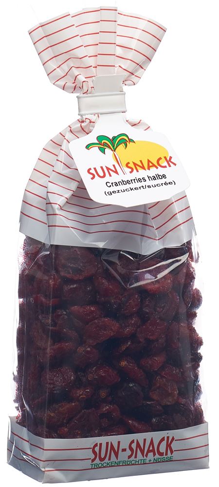 Sun Snack Cranberries Mit Zucker Beutel 200 G