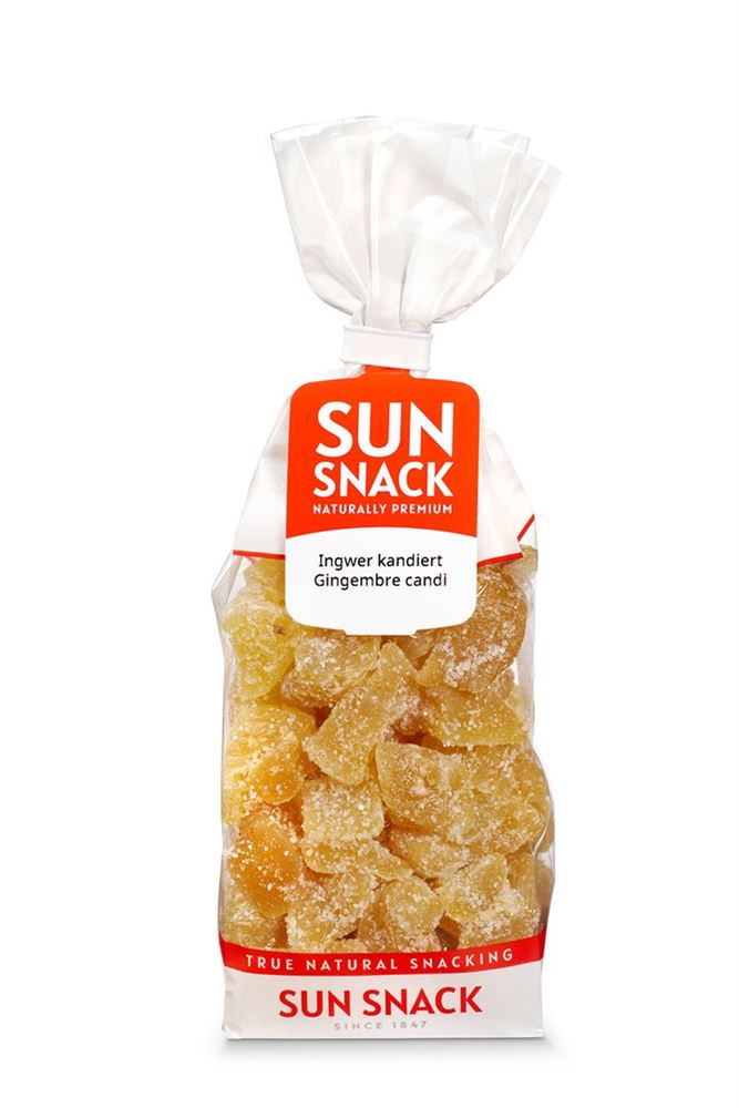 Sun Snack Ingwer Kandiert Beutel 250 G