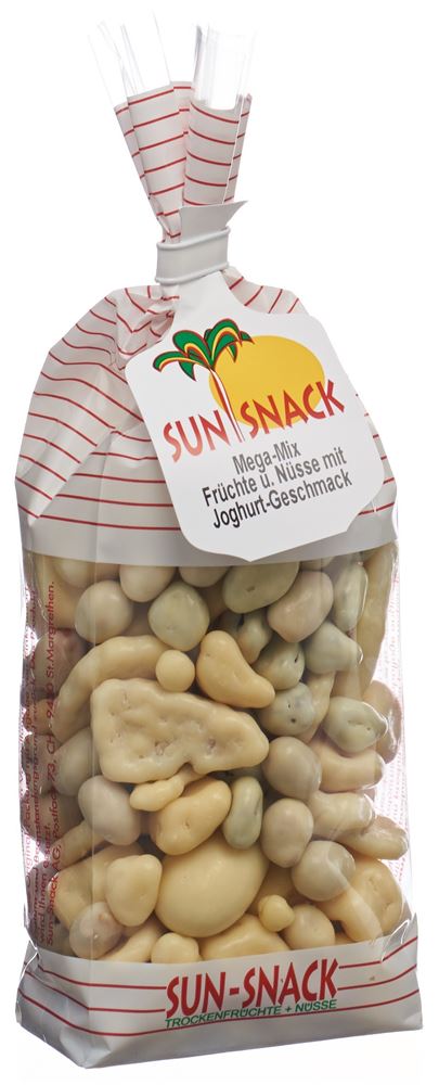 Sun Snack Mega Mix Früchte+Nüsse Mit Joghurt Beutel 300 G