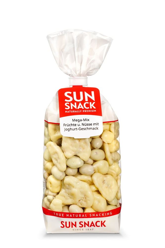 Sun Snack Mega Mix Früchte+Nüsse Mit Joghurt Beutel 300 G