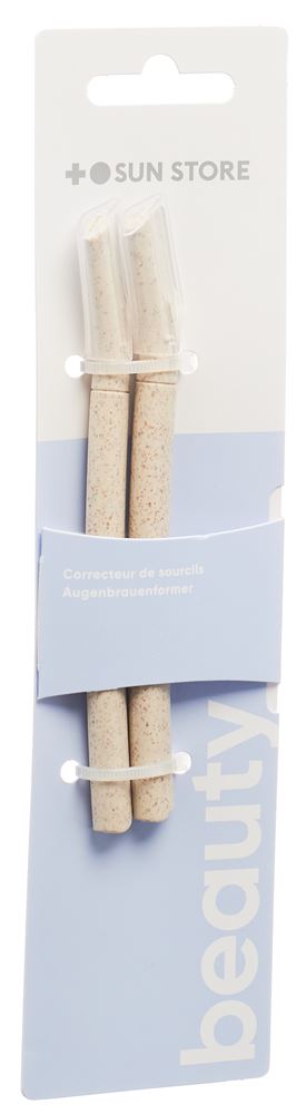 SUN Store Beauty Augenbrauenformer Weizenstroh beige 2 Stk