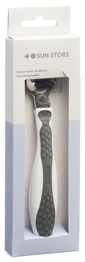 SUN Store Beauty Hornhauthobel Softtouch grau