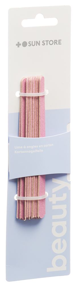 SUN Store Beauty Kartonnagelfeile 12cm 10 Stk