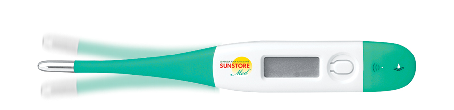 SUN Store Med Thermometer Digital flexi