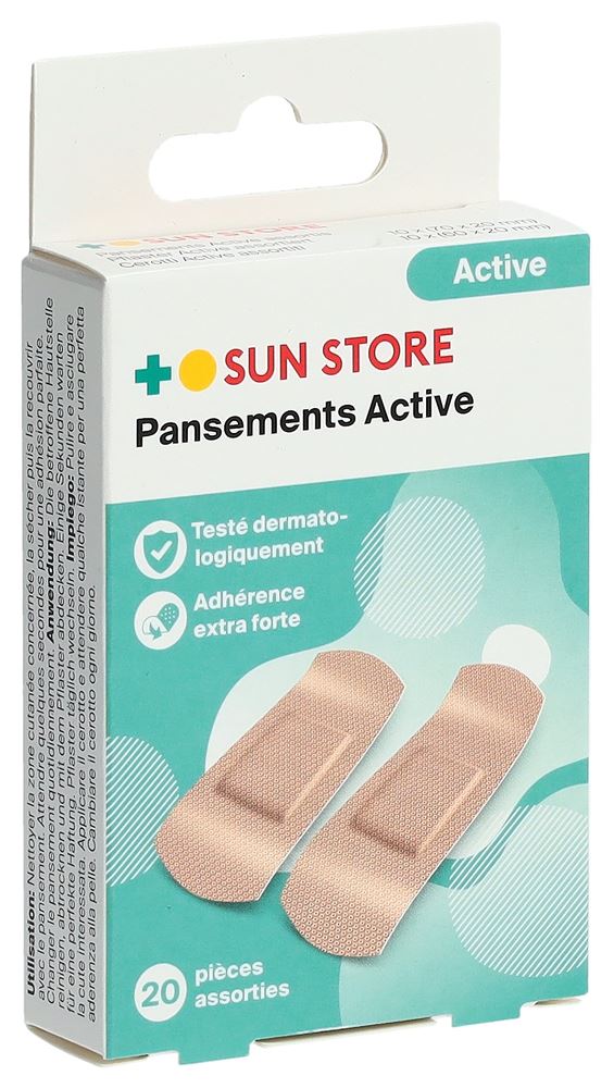 SUN Store Pflaster Active assortiert 20 Stk